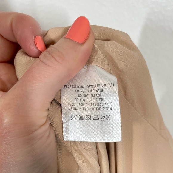 Fame and Partners Deco Siren Strappy Open Back Thigh Slit Maxi Dress Rose Floral - Picture 9 of 10